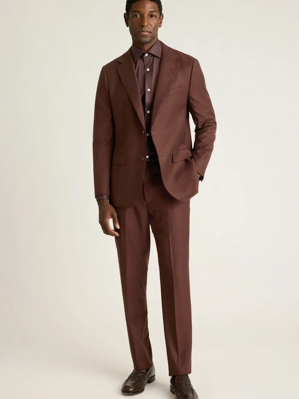 Hart Schaffner Marx Men's Chocolate Brown Sport Coat
